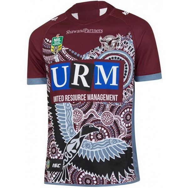 Maillot Rugby Manly Sea Eagles 2018 Rouge